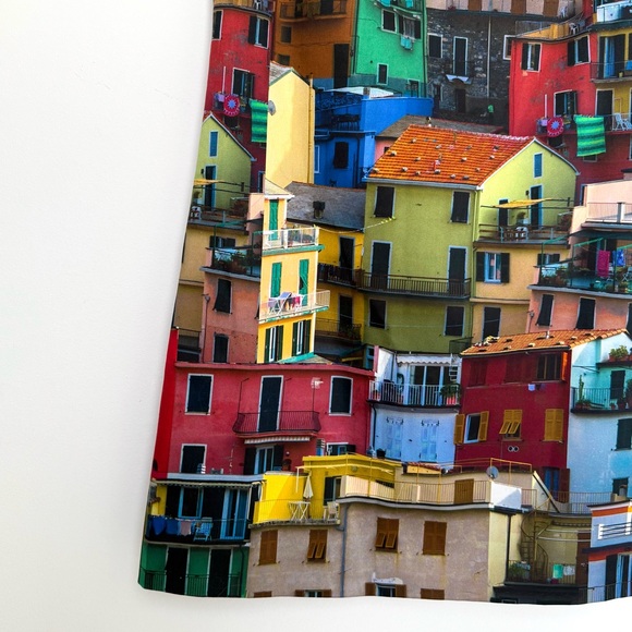 ALICE + OLIVIA Clyde Mini Shift Dress in Italian Landscape, Size 8, NWT - Picture 9 of 16